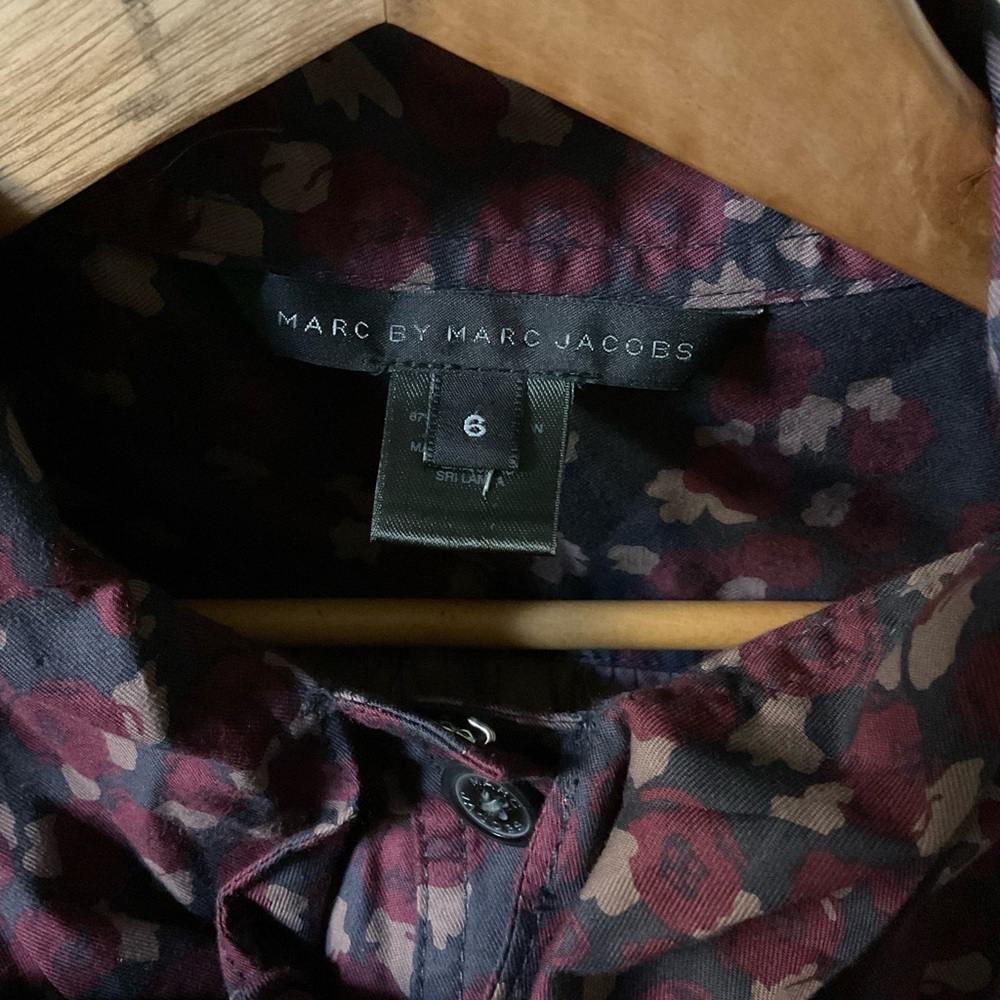 Marc By Marc Jacobs Red and Black Mini Dress - Picture 5 of 11